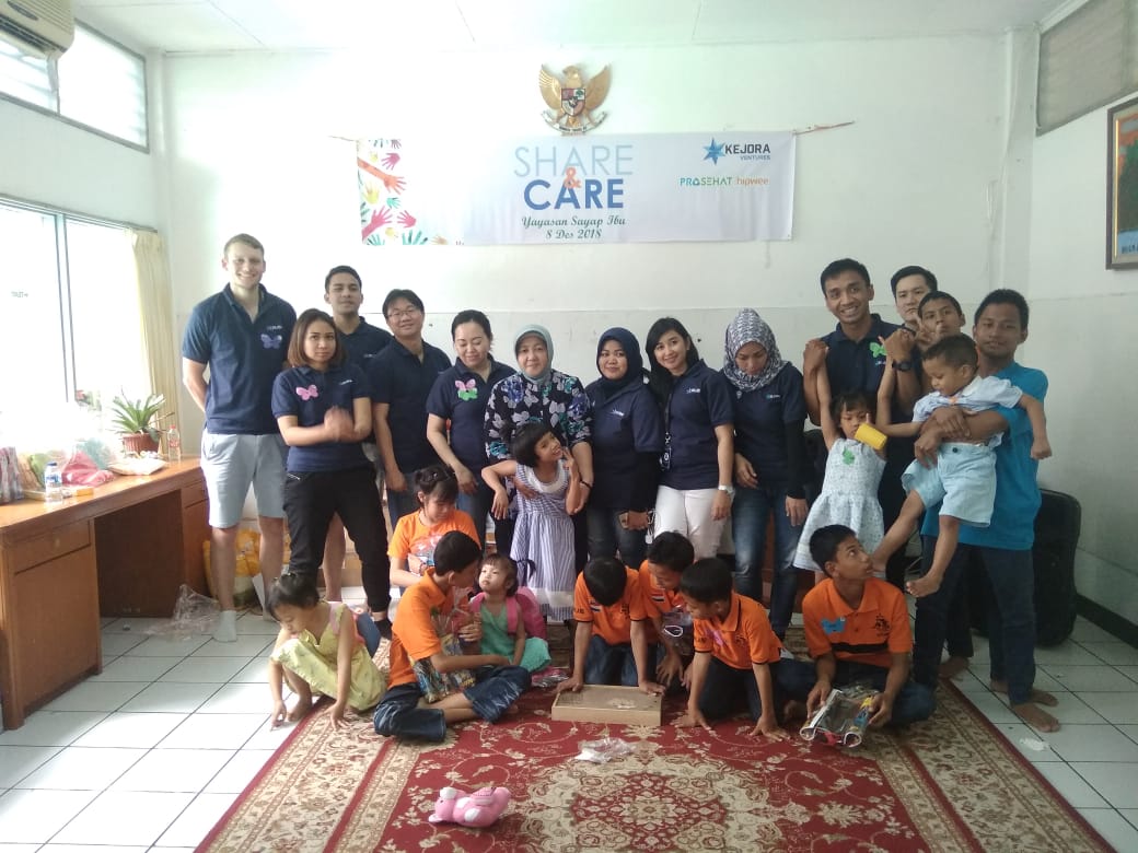 Read more about the article Berbagi bersama Kejora Ventures di Yayasan Sayap Ibu Cabang Jakarta
