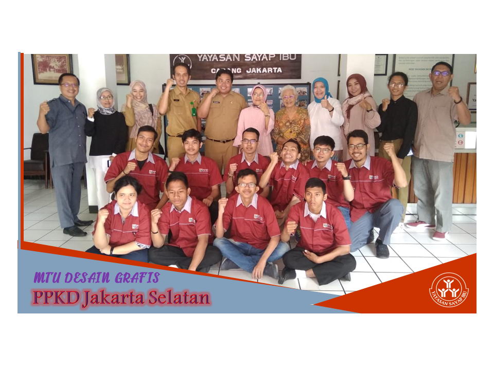 Read more about the article MTU Desain Grafis Angkatan 4 PPKD Jakarta Selatan   Di Yayasan Sayap Ibu Cabang Jakarta