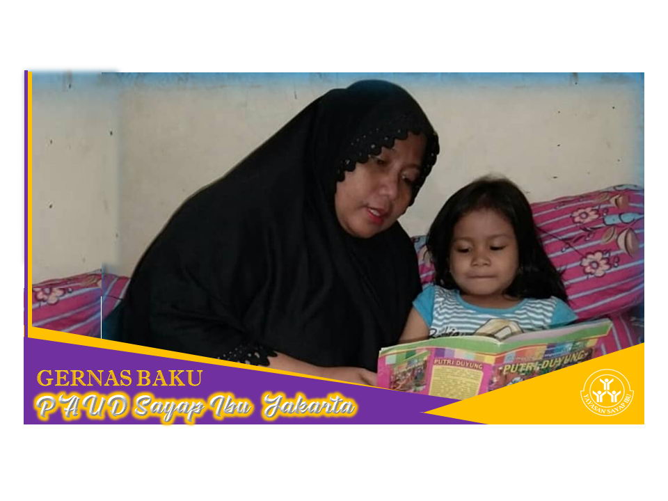 Read more about the article Gerakan Nasional Orang Tua Membacakan Buku  Bersama PAUD Sayap Ibu Jakarta