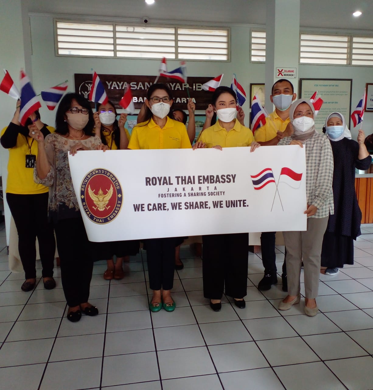 Read more about the article Kunjungan Kedutaan Besar Kerajaan Thailand ke Yayasan Sayap Ibu Cabang Jakarta